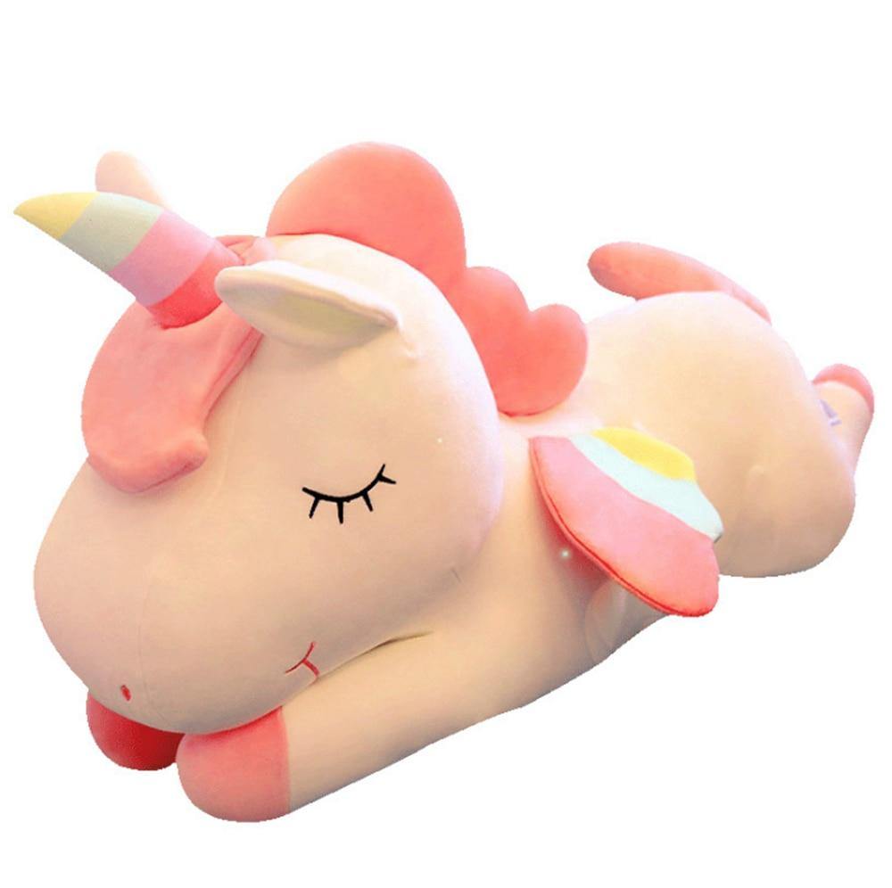 Buy 30CM Unicorn Action Figure Plush Toy Huggable Bear Doll Doll Girl Sleeping Long Pillow Cute Bed Gir - sams toy world shops in Ahmedabad - call on 9664998614 - best kids stores in Gujarat - Near me - discounted prices