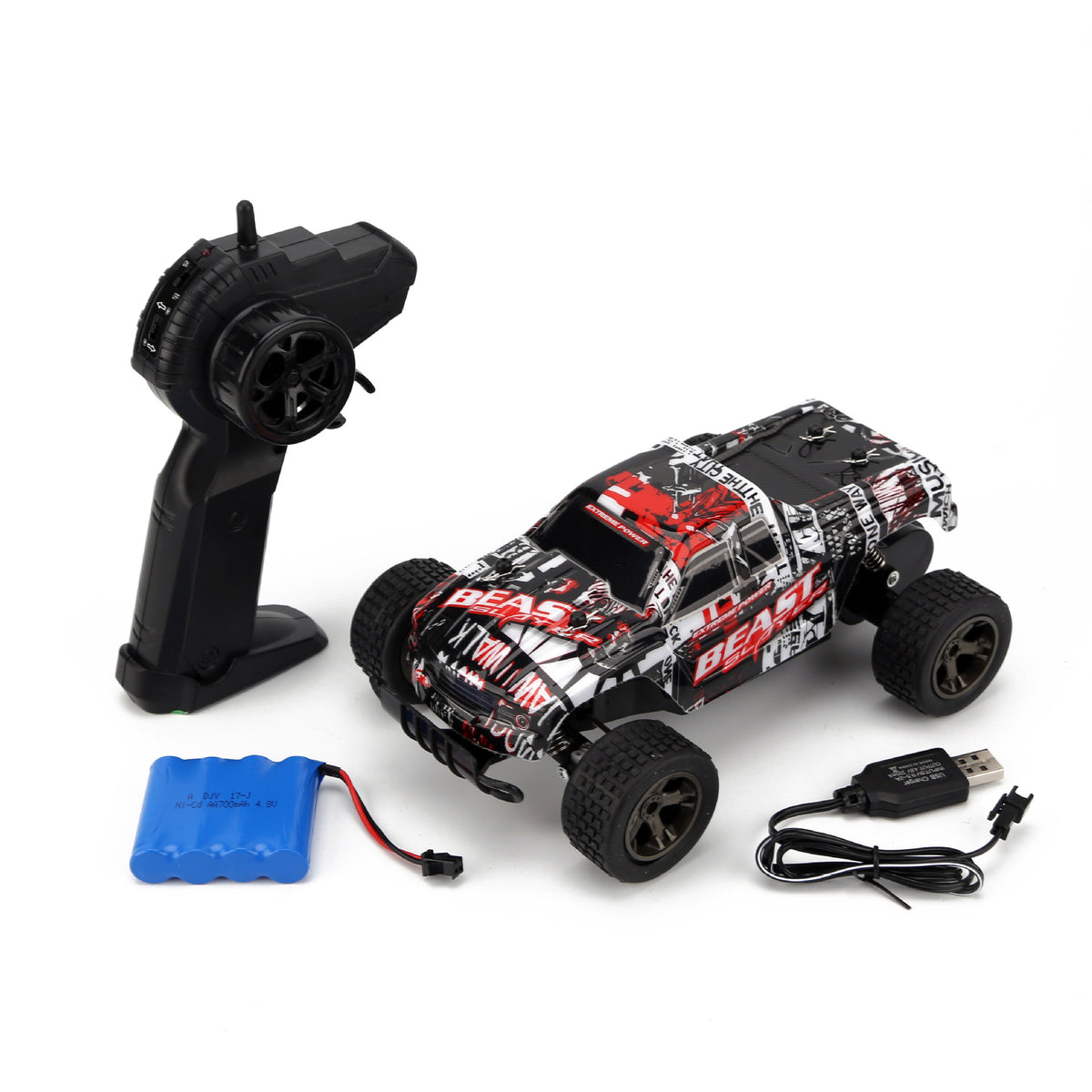 New 118 Remote Control Car Off-road Vehicle 2811 Drift Rock Crawler 24G Remote Control Speed Car RC Car