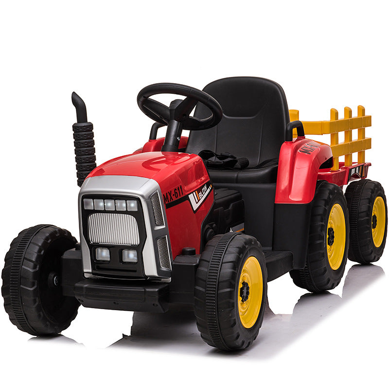 Children's Tractor Electric Car Four-wheel Car Toy