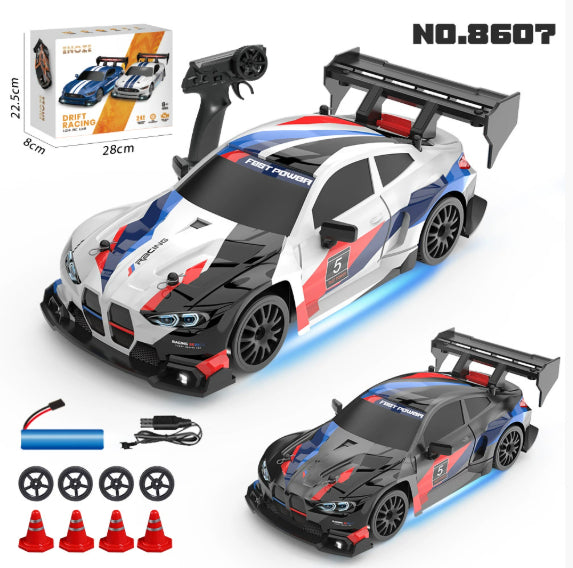 High-speed Four-wheel Drive Remote Control Car Electric Drift Remote Control Racing Toy