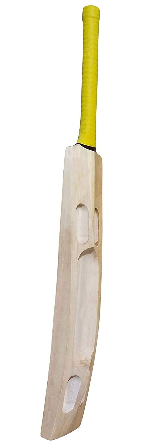 New T-20 Formate Plain Kashmiri Willow Scoop Cricket BAT | USE for Hard Tennis ball | Sam's Sports Ahmedabad