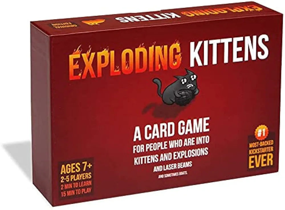 PLUSPOINT Kittens LLC A CARD GAME ABOUT KITTENS AND EXPLOSIONS AND SOMETIMES GOATS Sam's Toys