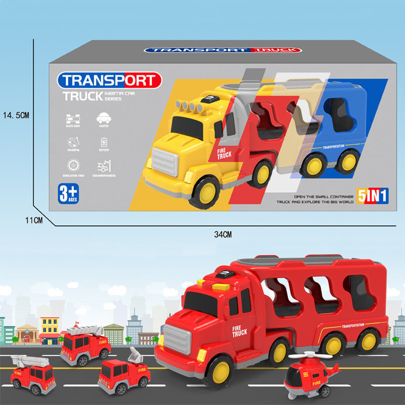 Engineering Vehicle Toy For Kids With Lights And Music