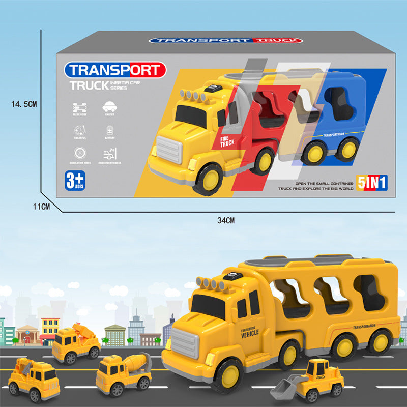 Engineering Vehicle Toy For Kids With Lights And Music