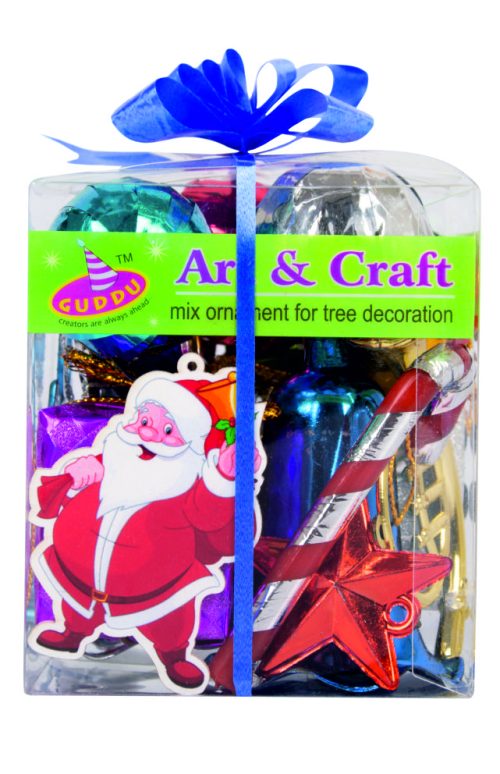 Buy Gift Box 8 pcs mix hanging Christmas Tree Decoration item | Sam's Toy Ahmedabad Gujarat samstoy.in Sams toy world shop in Ahmedabad Gujarat 