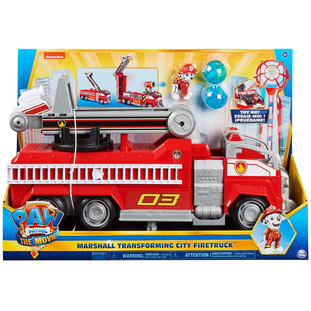 Paw Patrol Marshall’s Deluxe Movie Fire Truck | Sam's Toy World Ahmedabad