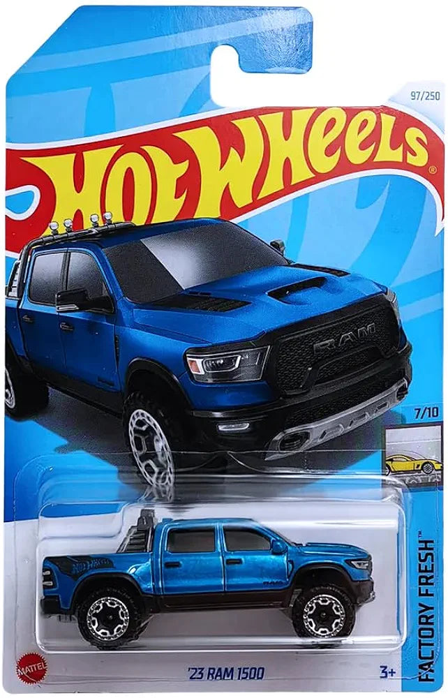 Hot Wheels 2024 23 Ram 1500 Factory Fresh Age 3 and Up (Blue) | Sam s world |