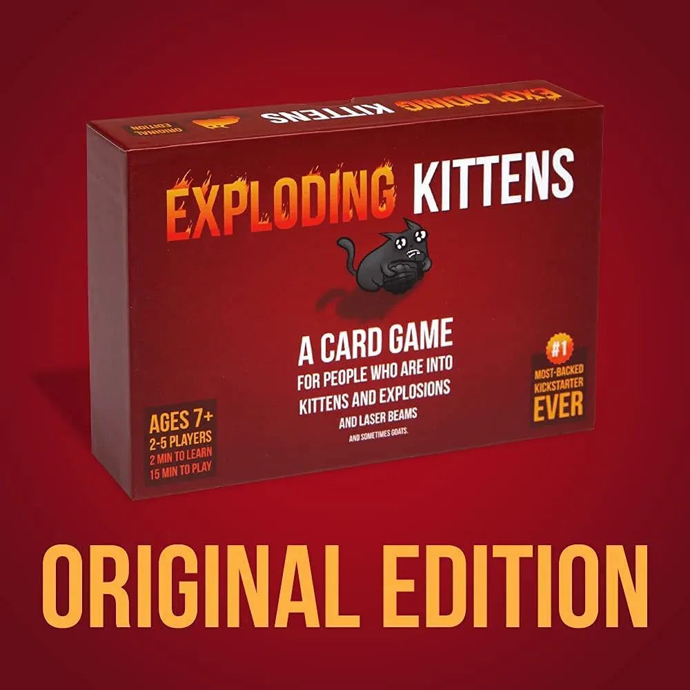 PLUSPOINT Kittens LLC A CARD GAME ABOUT KITTENS AND EXPLOSIONS AND SOMETIMES GOATS Sam's Toys