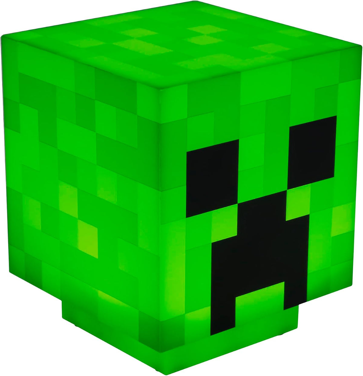 Sams Toy Paladone Minecraft Creeper Desk Light with Official Creeper Sounds, Handheld Night Light for Kids Room or Gamer Décor - Licensed Minecraft Gifts