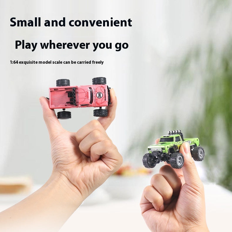 Off-Road Monster Truck 164 Speed Mini Remote Control Car Toy