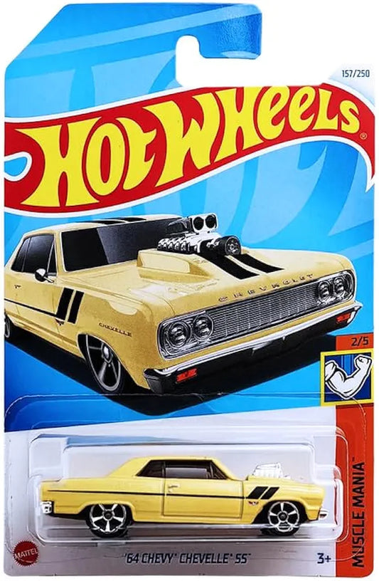 Hot Wheels 64 Chevy Chevelle SS Muscle Mania for Ages 3 and Up