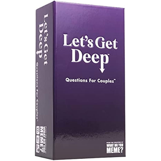 Adult Party Game for Couples by What Do You Meme | Let's Get Deep | Sams Toy World Ahmedabad