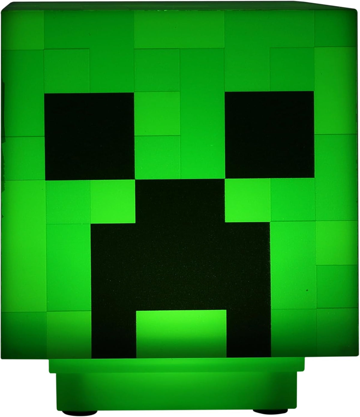 Sams Toy Paladone Minecraft Creeper Desk Light with Official Creeper Sounds, Handheld Night Light for Kids Room or Gamer Décor - Licensed Minecraft Gifts