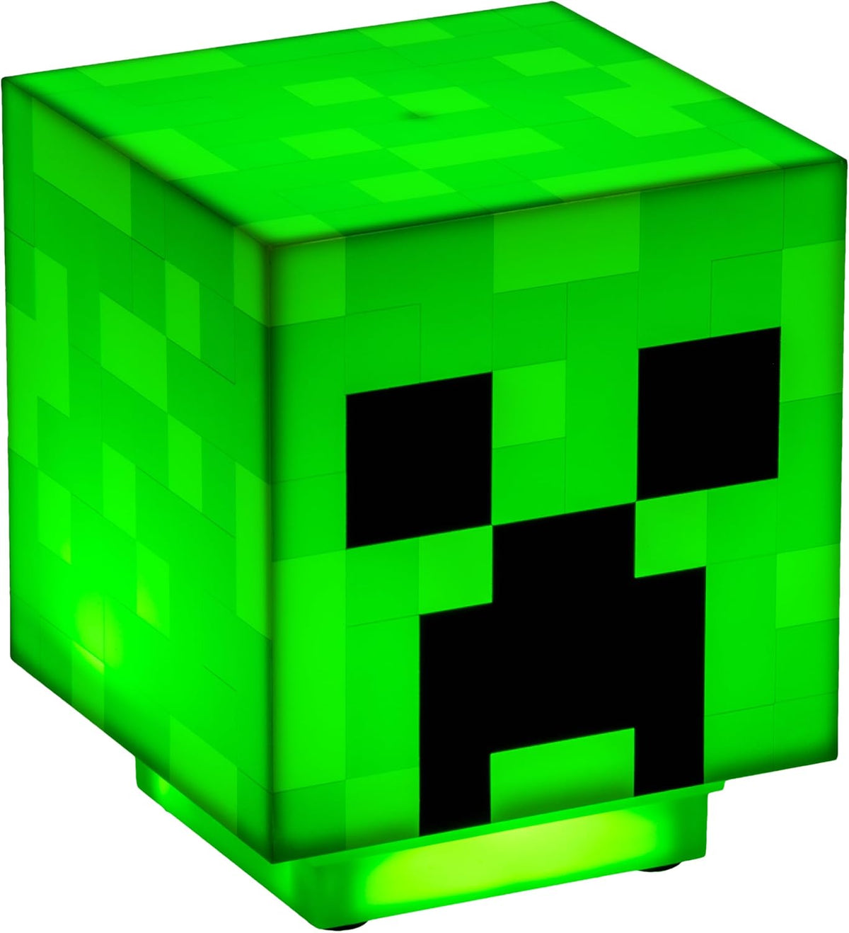 Sams Toy Paladone Minecraft Creeper Desk Light with Official Creeper Sounds, Handheld Night Light for Kids Room or Gamer Décor - Licensed Minecraft Gifts