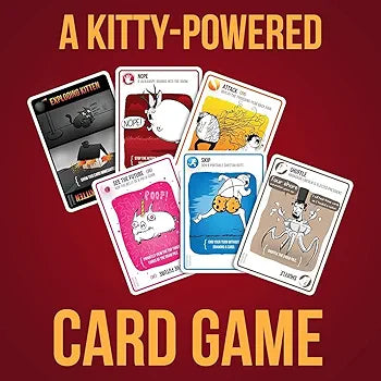 PLUSPOINT Kittens LLC A CARD GAME ABOUT KITTENS AND EXPLOSIONS AND SOMETIMES GOATS Sam's Toys