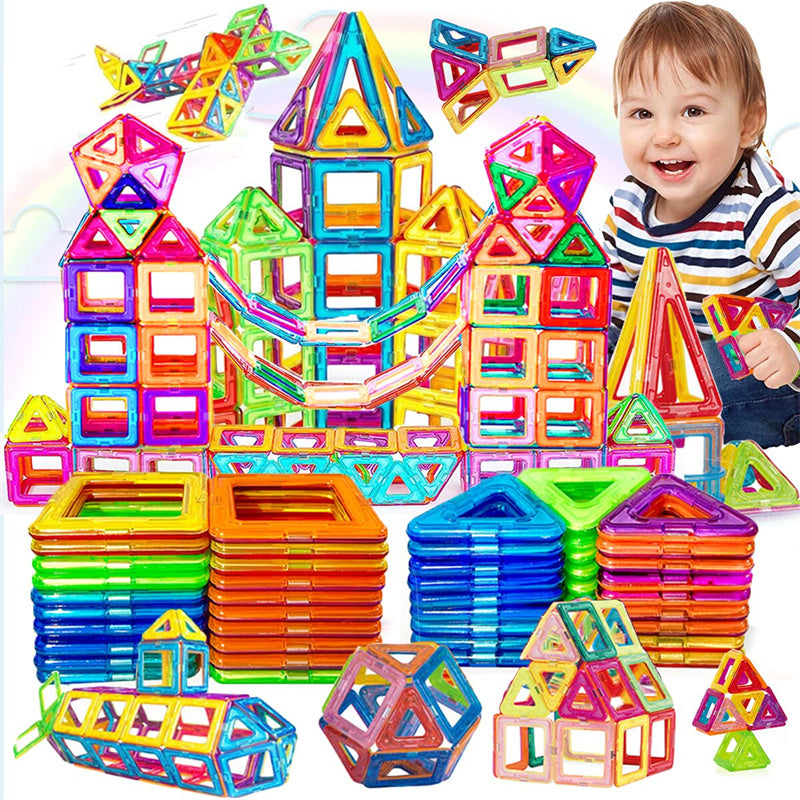 Sam's Toy World Building Blocks DIY Magnets Toys For Kids Designer Construction Set Gifts For Children Toys