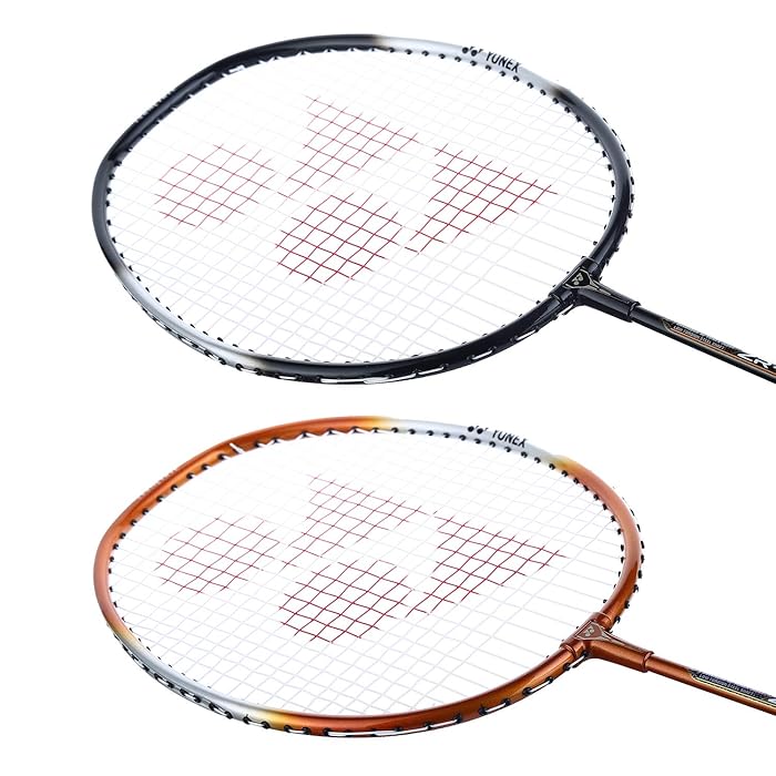 YONEX ZR 100 Light Aluminium Badminton Racquet with Full Cover (Black & Black, Made in India) Set of 2 | Sam's Toy World Stores Ahmedabad