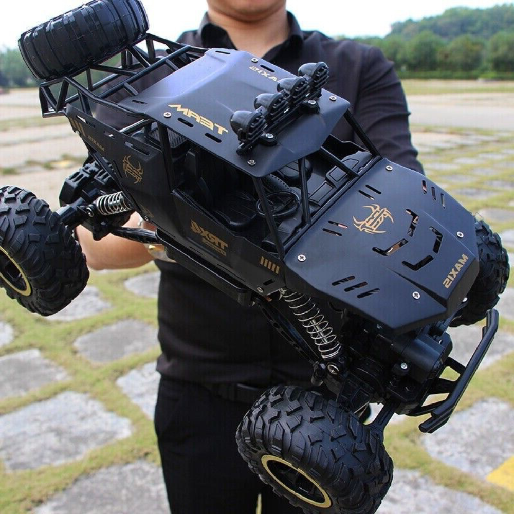 TEMU Can't Sale. Silver,Black RC Car Rock Crawler Rechargeable Off Road Truck 4WD, Metal Shell LED Headlights Remote Control Off Road Car Truck, Logistics Is Randomly Sent By UPS, USPS,UNI,GOFO.