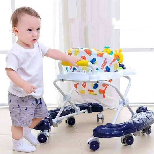 Baby Walker Multi-function Anti Rollover | parent control handle | Sefty support | Sam’s Toy World