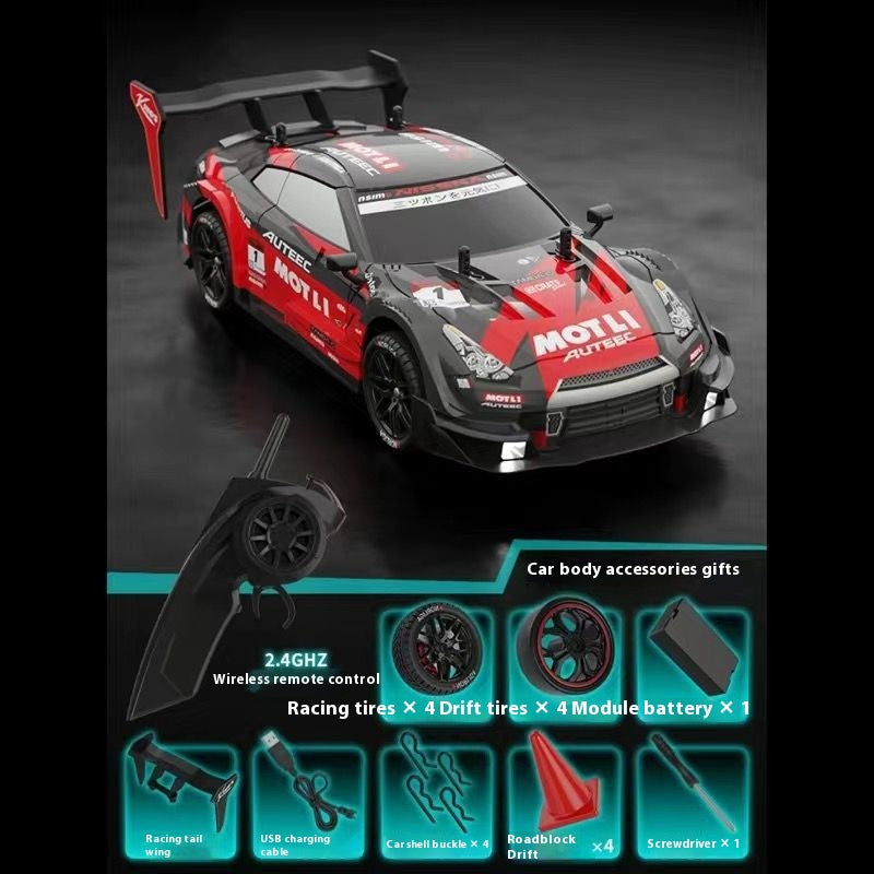 Remote Control Four-wheel Drive Drift Car Charging 24G Competition Car Model Toy