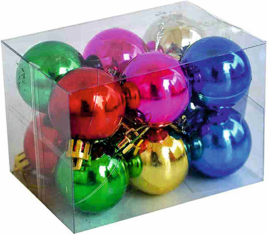 X mas Ball 12 pcs Christmas Tree Decoration item | Sam's Toy Ahmedabad Gujarat