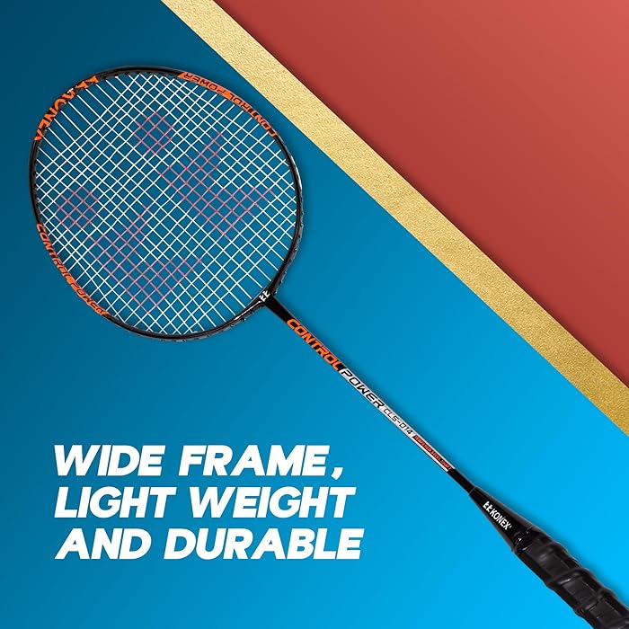 Konex Premium Lightweight Aluminium Composite Badminton Racquet with Free Full Cover | for Beginner | Sams Toy World Ahmedabad