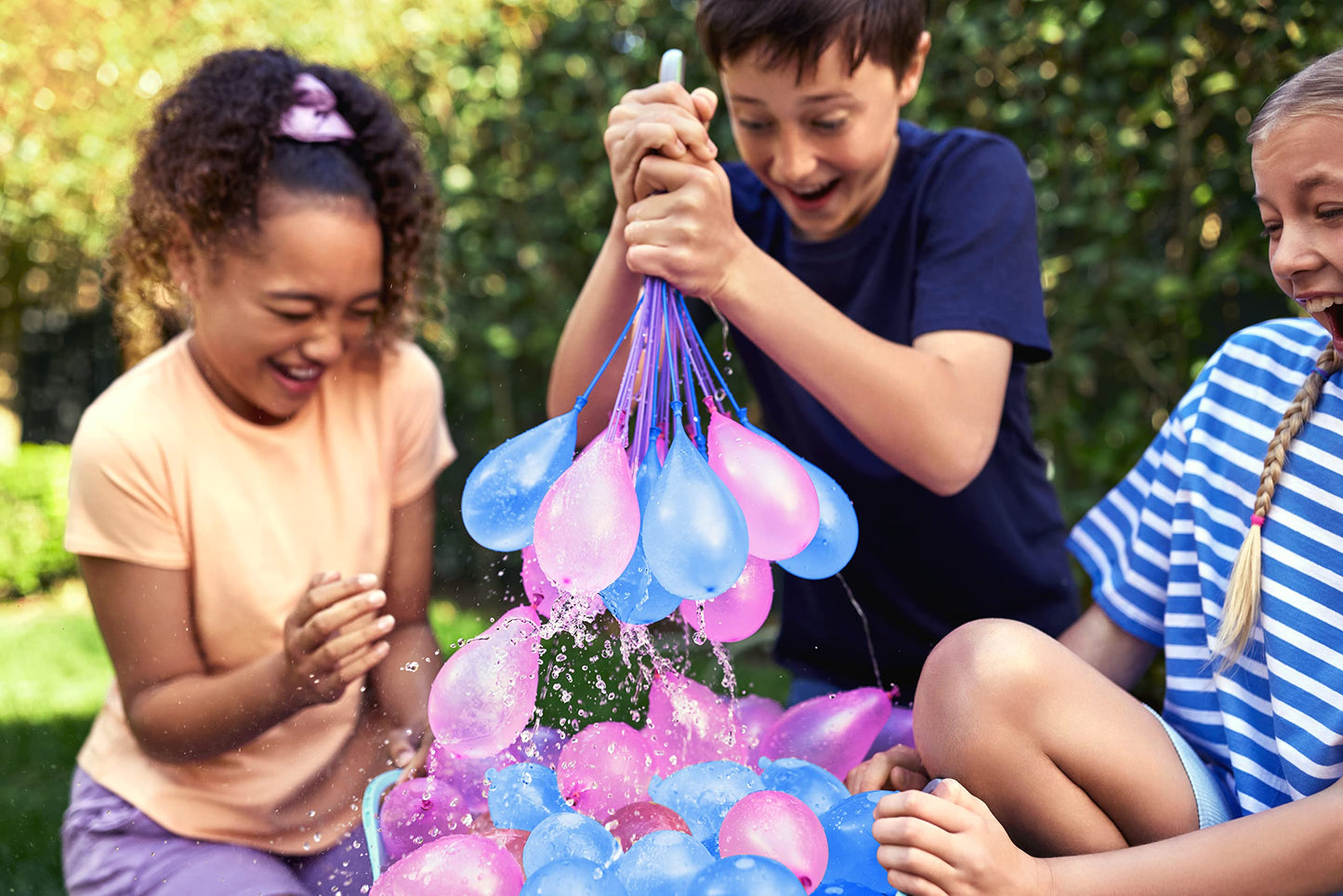 Holi Ballon | Rapid-Filling Self-Sealing Tropical Colored Water Balloons for Outdoor Family, Friends, Children Summer Fun | Sam's Toy Ahmedabad Gujarat