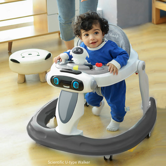 Baby Walker Anti-O-leg Baby Children's Multi-functional Anti-rollover Walker Samstoy.in