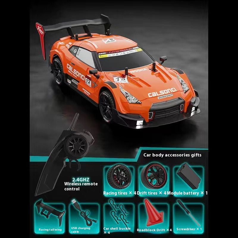 Remote Control Four-wheel Drive Drift Car Charging 24G Competition Car Model Toy