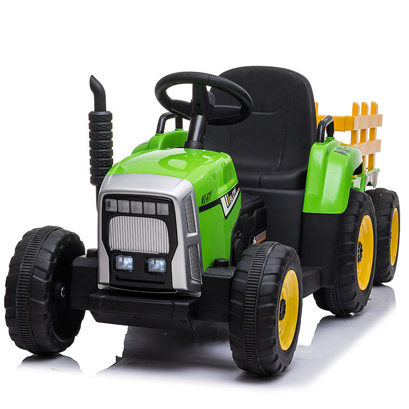 Children's Tractor Electric Car Four-wheel Car Toy