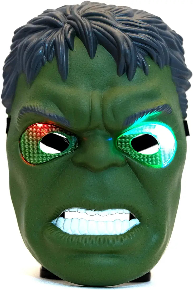 BEAU STUTI Kids Mask, Super Hero Hulk Camouflage Face Mask for Cosplay Party LED Light Costume samstoy.in