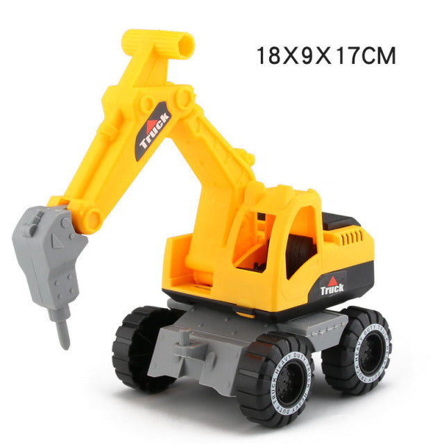 Buy Baby Classic Simulation Engineering Car Toy Excavator Bulldozer Model Tractor Toy Dump Truck Model Car Toy Mini for Kid Boy Gift - sams toy world shops in Ahmedabad - call on 9664998614 - best kids stores in Gujarat - Near me - discounted prices