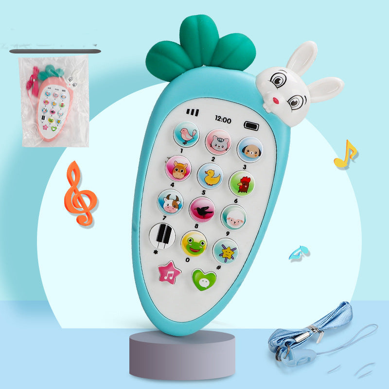 Baby Electronic Phone Toys Music Early Childhood Educational Toys Multi-function Simulation Phone Toys - samstoy.in