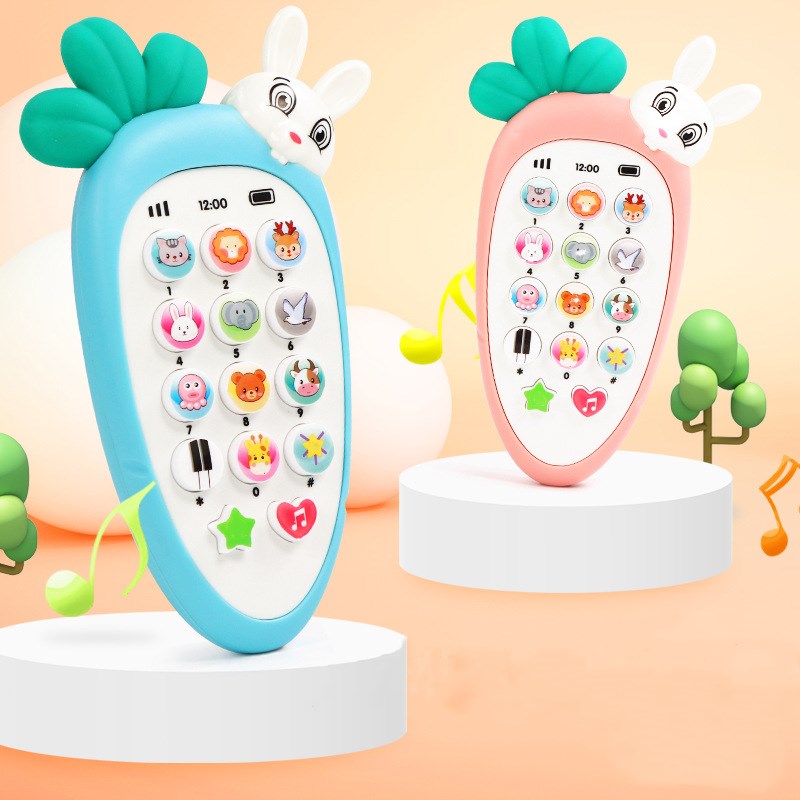 Baby Electronic Phone Toys Music Early Childhood Educational Toys Multi-function Simulation Phone Toys - samstoy.in