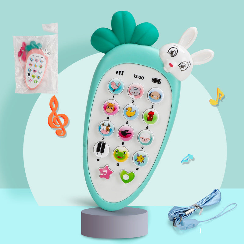 Baby Electronic Phone Toys Music Early Childhood Educational Toys Multi-function Simulation Phone Toys - samstoy.in