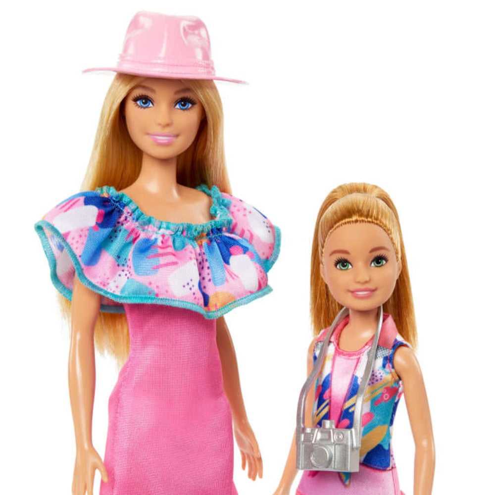 Barbie & Stacie Sister Doll Set With 2 Pet Dogs & Accessories samstoy.in