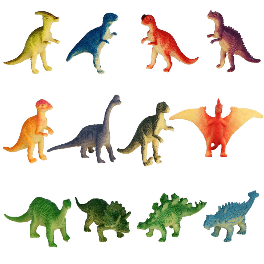 Buy 12pcs/lot Dinosaurs Model Cute Animals Gifts Boys Toys Hobbies Kids Mini Small Plastic Dinosaurus Figures - sams toy world shops in Ahmedabad - call on 9664998614 - best kids stores in Gujarat - Near me - discounted prices