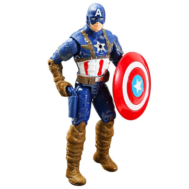 Buy 16cm Marvel Avengers Action Toy Figures Super Hero Model Doll Iron Man Spiderman Hulk Thor Thanos Children Toy Birthday Gift - sams toy world shops in Ahmedabad - call on 9664998614 - best kids stores in Gujarat - Near me - discounted prices