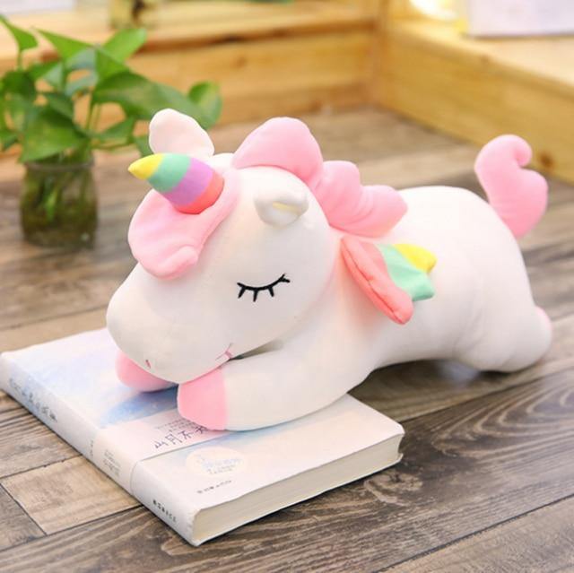 Buy 30CM Unicorn Action Figure Plush Toy Huggable Bear Doll Doll Girl Sleeping Long Pillow Cute Bed Gir - sams toy world shops in Ahmedabad - call on 9664998614 - best kids stores in Gujarat - Near me - discounted prices
