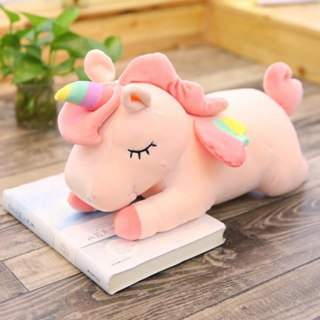 Buy 30CM Unicorn Action Figure Plush Toy Huggable Bear Doll Doll Girl Sleeping Long Pillow Cute Bed Gir - sams toy world shops in Ahmedabad - call on 9664998614 - best kids stores in Gujarat - Near me - discounted prices