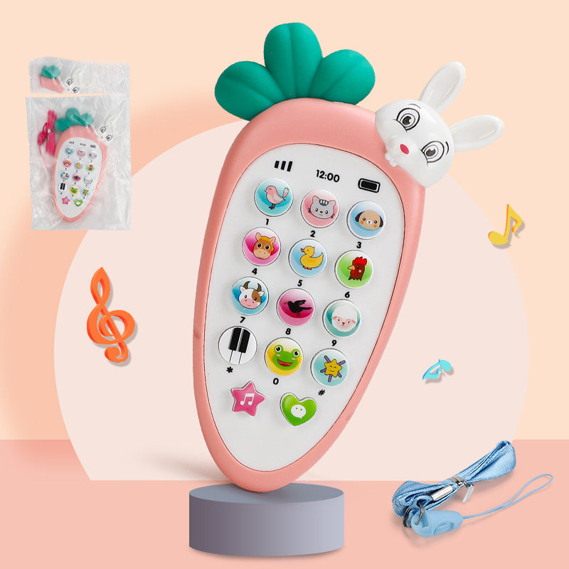 Baby Electronic Phone Toys Music Early Childhood Educational Toys Multi-function Simulation Phone Toys - samstoy.in