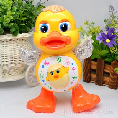 Buy Baby Toys EQ Flapping Yellow Duck Infant Brinquedos Bebe Electrical Universal Toy for Children Kids 1-3 years old - sams toy world shops in Ahmedabad - call on 9664998614 - best kids stores in Gujarat - Near me - discounted prices