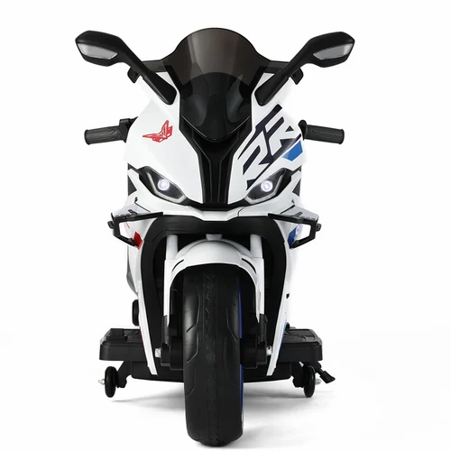 Buy Big Jumbo 12V Kids Battery Operated Ride On BMW LFB-008 RR Bike With Wheels Lights & Side Stand | White | Sams Toy Ahmedabad samstoy.in in Ahmedabad Gujarat India at lowest offer price shop in Ahmedabad Gujarat India