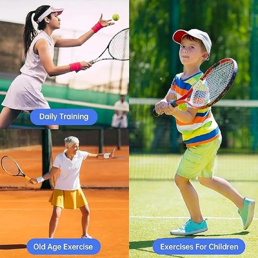 Buy Clariplus Tennis Trainer Rebound Ball,Solo Tennis Training Equipment for Self-Practice, Portable Equipment, Tennis Rebounder Kit, Including Toys Same s samstoy.in in Ahmedabad Gujarat India at lowest offer price shop in Ahmedabad Gujarat India