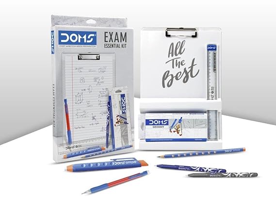 Buy DOMS Exam Essential Kit - Multicolor Pack Of 1 Pcs Sam's world samstoy.in in Ahmedabad Gujarat India at lowest offer price shop in Ahmedabad Gujarat India