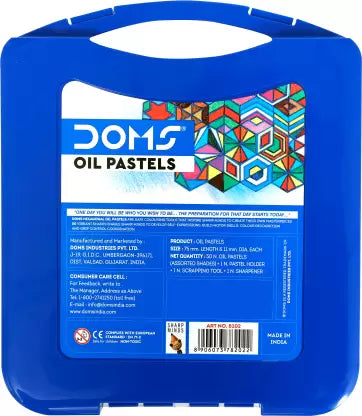 Buy DOMS Oil Pastel 50 Shades Multicolored Sam s world samstoy.in in Ahmedabad Gujarat India at lowest offer price shop in Ahmedabad Gujarat India