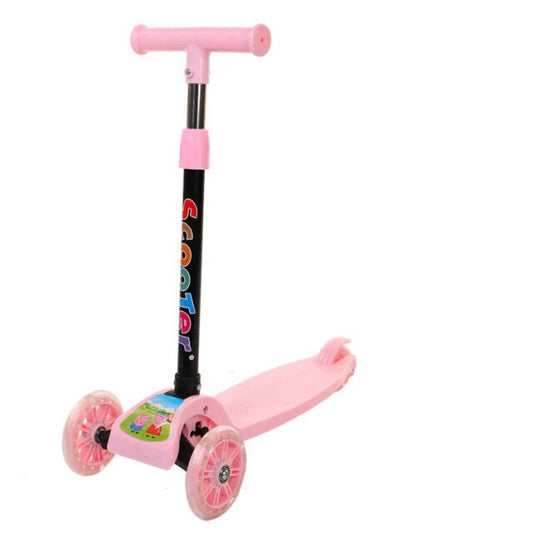 Buy Doki Toy Folding Children Scooter 2-8 Years Old Three-wheel Flashing Skateboard Swing Car Indoor And Outdoor Children's Scooter - sams toy world shops in Ahmedabad - call on 9664998614 - best kids stores in Gujarat - Near me - discounted prices