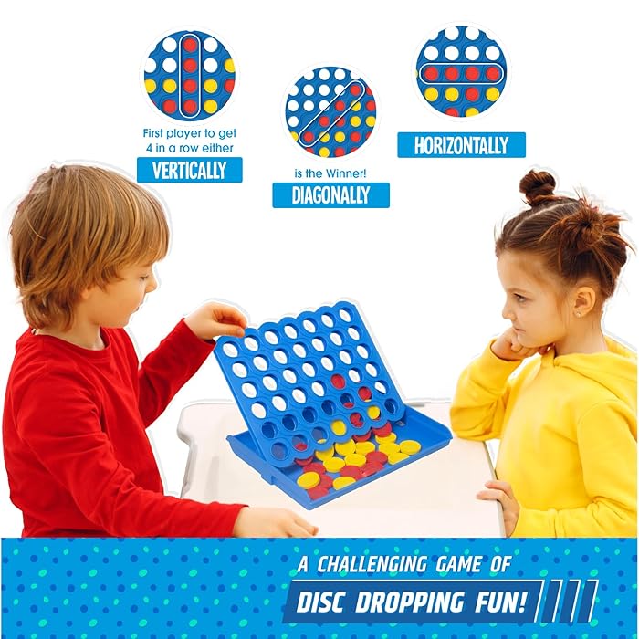 Buy Funskool Games, Strike 4, Classic disc Dropping Game, 4 in a Row, Connect Game, Family Games, Strategy Board Games, Toys for Kids and Adults, 2 Players samstoy.in in Ahmedabad Gujarat India at lowest offer price shop in Ahmedabad Gujarat India