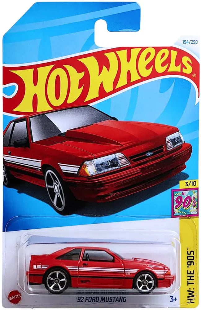 Buy Hot Wheels 92 Ford Mustang HW The 90s Ages 3 and Up Sam's Toys world samstoy.in in Ahmedabad Gujarat India at lowest offer price shop in Ahmedabad Gujarat India