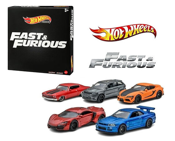 Hot Wheels Fast And Furious 1:64 Series Premium Die Cast Car Assortmen
